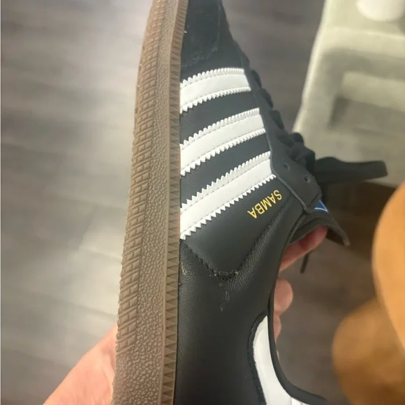 Adidas Black Sneakers with White Logo - Picture 8 of 9